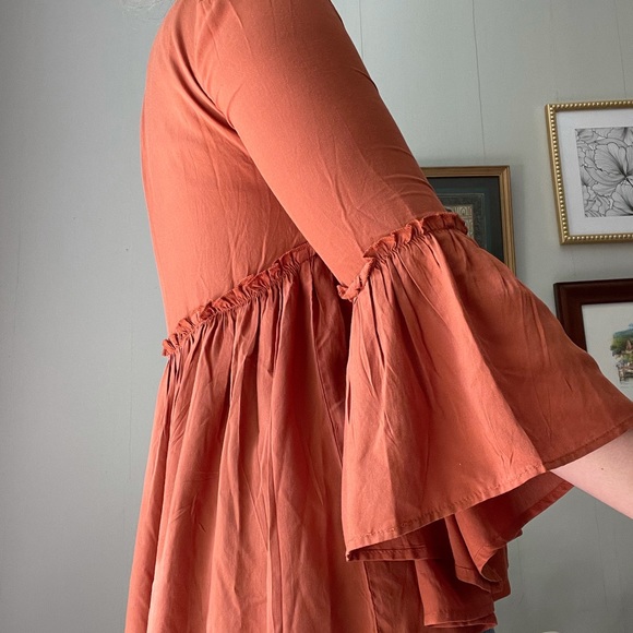 BOHO BELL SLEEVE TOP - Picture 3 of 7